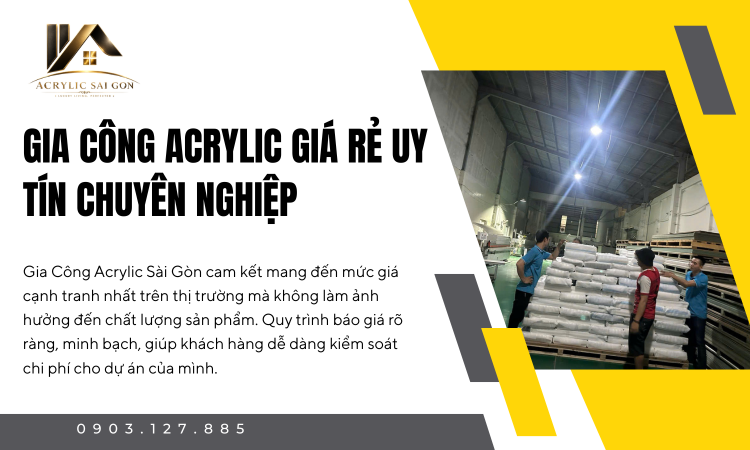 Vì Sao Gia Công Acrylic Lại Quan Trọng Trong Thế Giới Hiện Đại?