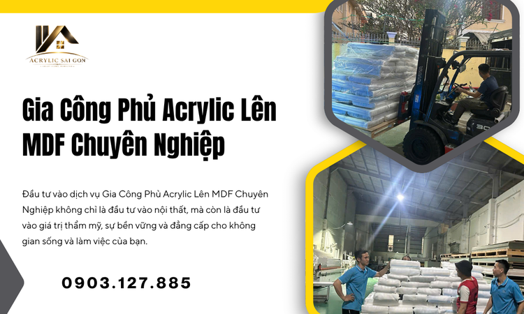 Hiểu Về MDF Và Sức Hút Của Lớp Phủ Acrylic