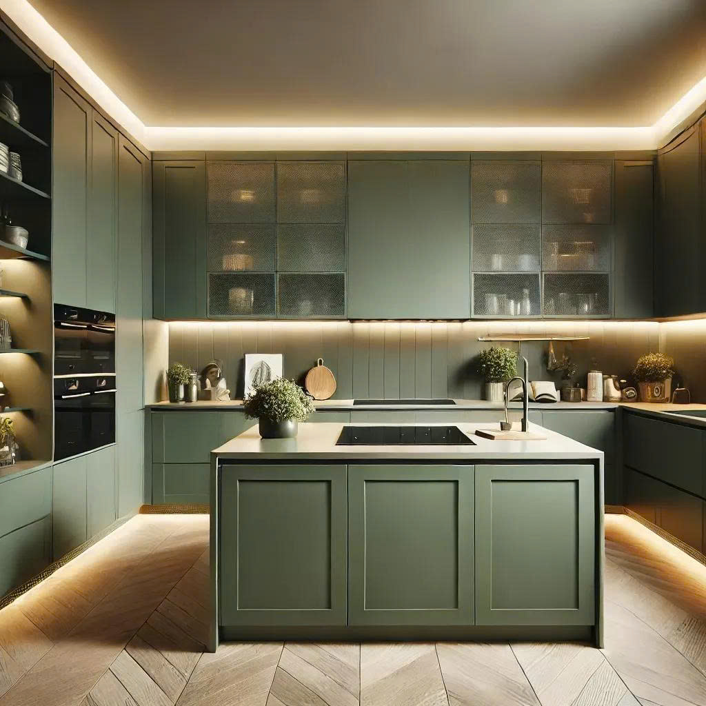 Xu Hướng Thiết Kế Tủ Bếp Acrylic Hiện Đại